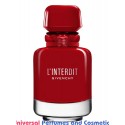 Our impression of L'Interdit Eau de Parfum Rouge Ultime Givenchy for Women Concentrated Perfume Oil (4376)AR 